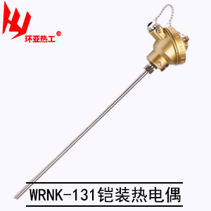  WRNK-131铠装热电偶（防水式铠装 镍铬-镍硅热电偶）